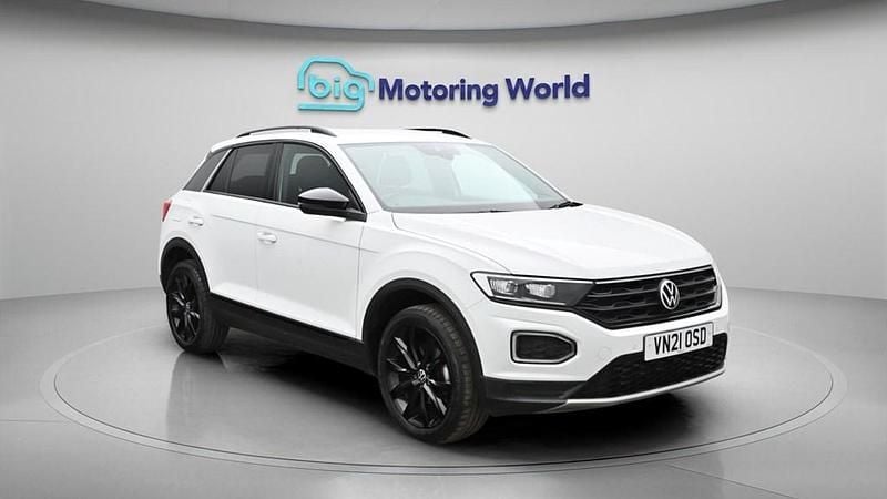 Used VW T-Roc Black Edition 150 HP (110 kW) 2021 White SUV