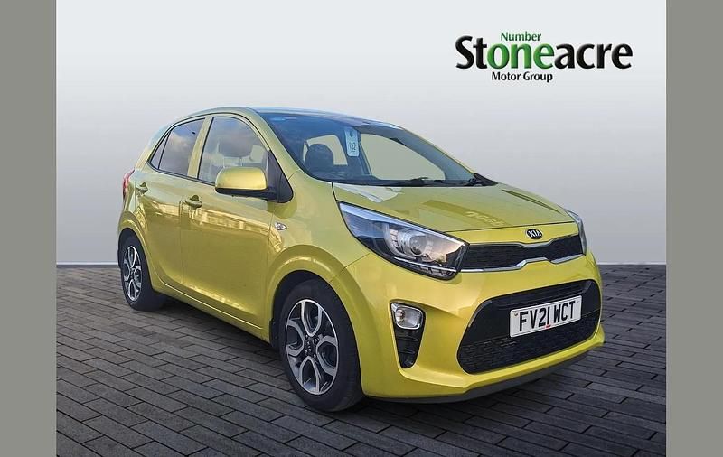 Used Kia Picanto 66 HP (48 kW) 2021 Green Hatchback