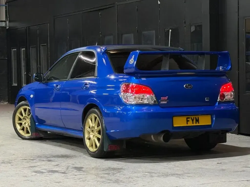 Used Subaru Impreza 316 HP (232 kW) 2007 Blue Sedan