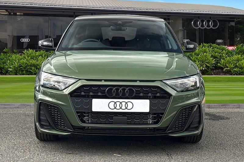 New Audi A1 Sportback Black Edition 2026 Green Hatchback