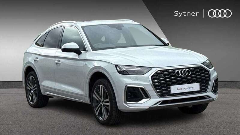 White Used 2021 Audi Q5 Sportback Competition SUV | £36,000 (A bit pricey) - Image 1/4