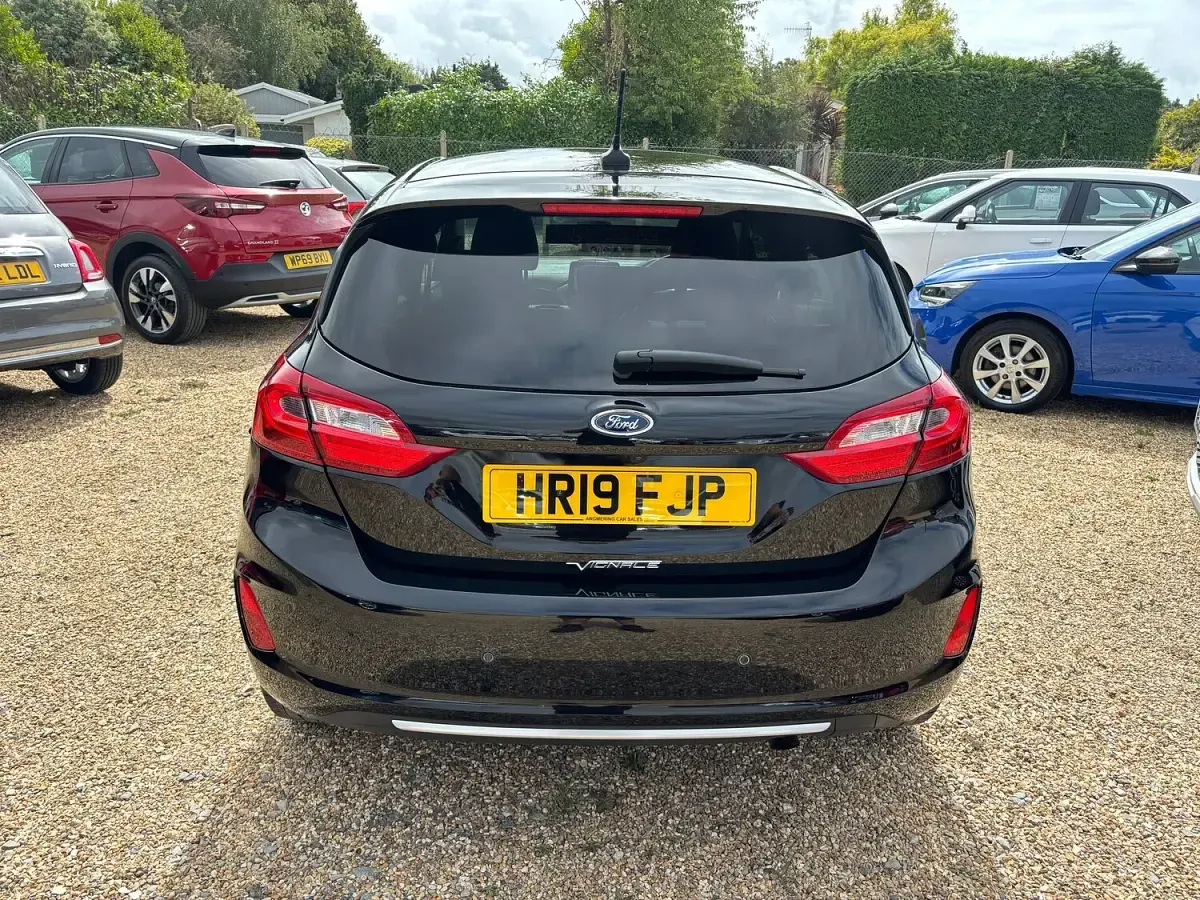 Used Ford Fiesta Vignale 140 HP (102 kW) 2019 Black Hatchback
