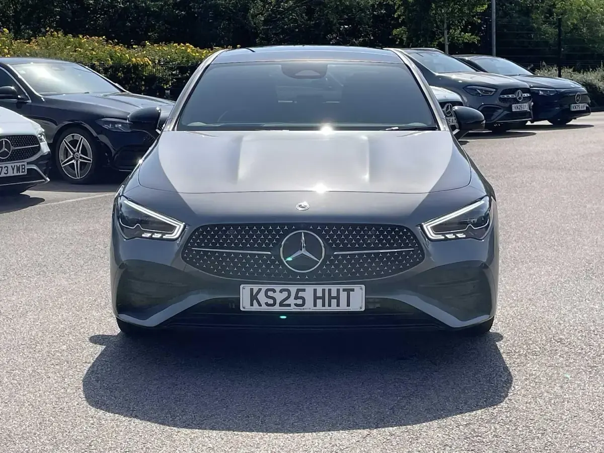 Used Mercedes CLA220 AMG Line Premium Plus 190 HP (139 kW) 2025 Grey Coupe