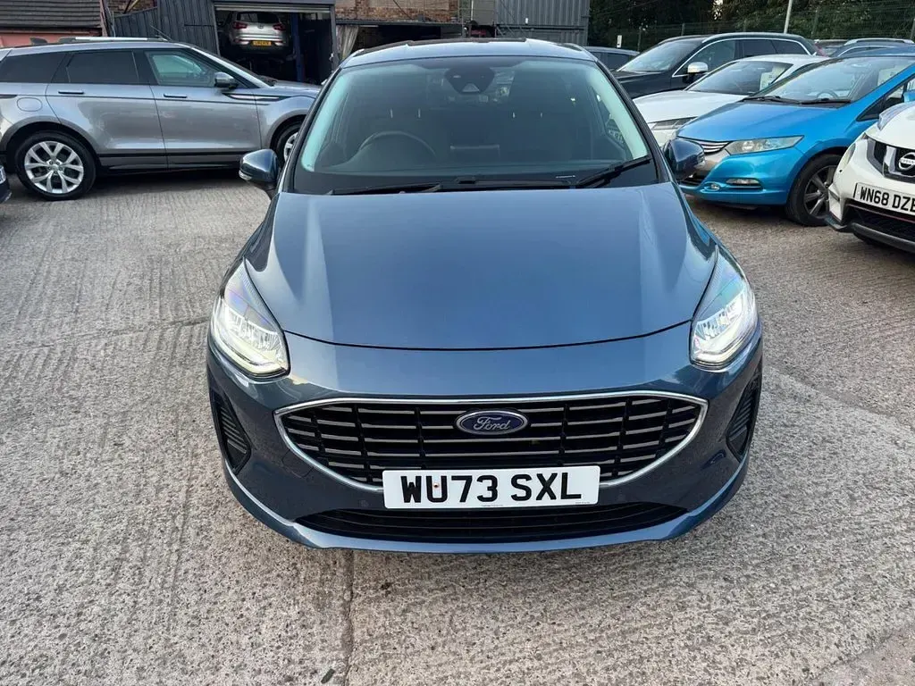 Used Ford Fiesta Titanium 2023 Blue Hatchback