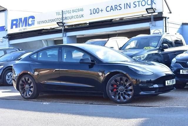Used Tesla Model 3 Performance 461 kW (627 HP) 2021 Black Sedan