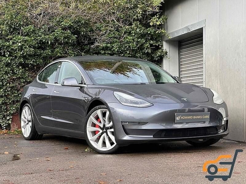 Grey Used 2019 Tesla Model 3 Performance Sedan | £18,495 (Good price) - Image 1/4