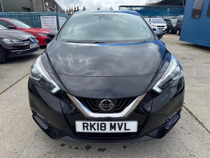 Used Nissan Micra Tekna 90 HP (66 kW) 2018 Black Hatchback