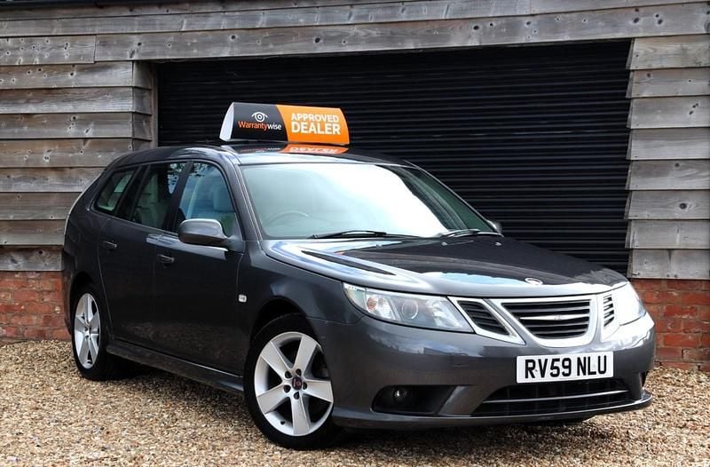 Grey Used 2009 Saab 9-3 Estate | £4,495 (Expensive) - Image 1/4