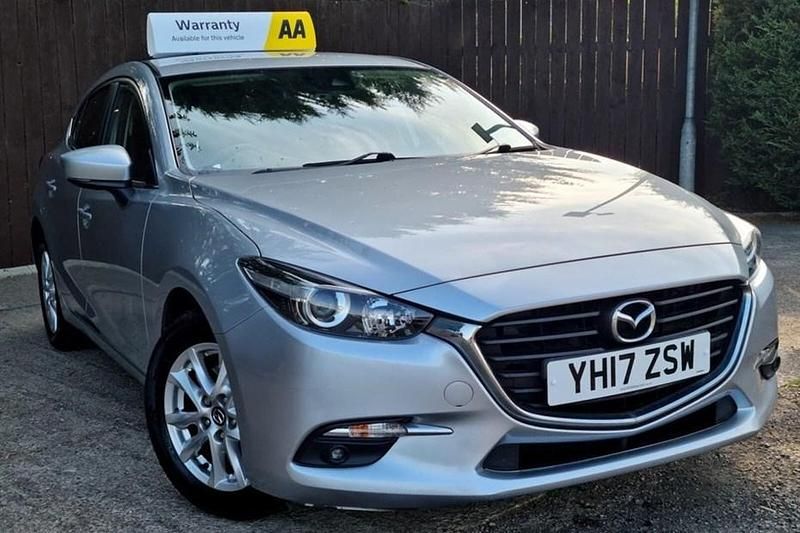 Silver Used 2017 Mazda 3 Hatchback | £8,395 (Fair price) - Image 1/1