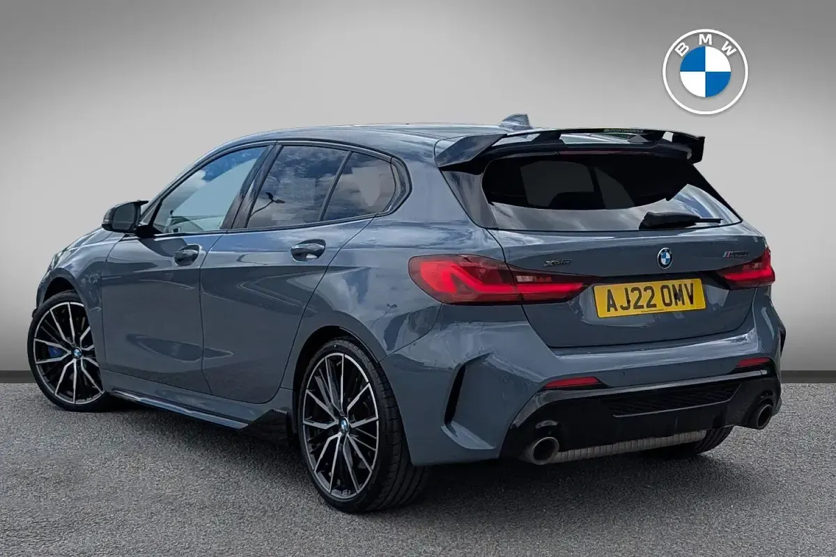 Used BMW M135 Shadowline 302 HP (222 kW) 2022 Grey Hatchback