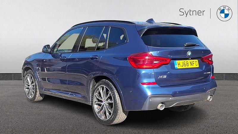 Used BMW X3 M Sport 261 HP (191 kW) 2018 Blue SUV