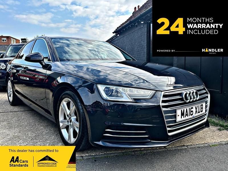 Blue Used 2016 Audi A4 Design Sedan | £5,990 (Fair price) - Image 1/4