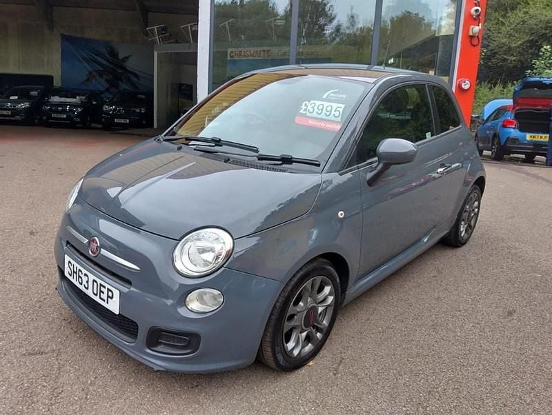 Grey Used 2013 Fiat 500S S Hatchback | £3,995 (Fair price) - Image 1/4