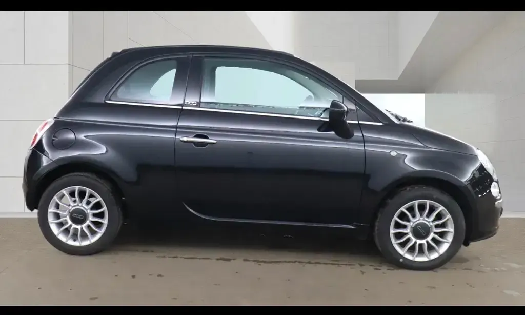 Used Fiat 500C Lounge 2014 Black Cabriolet