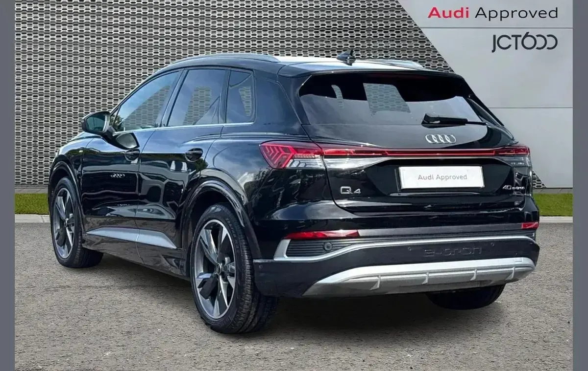 Used Audi Q4 e-tron S-Line 150 kW (204 HP) 2023 Black SUV