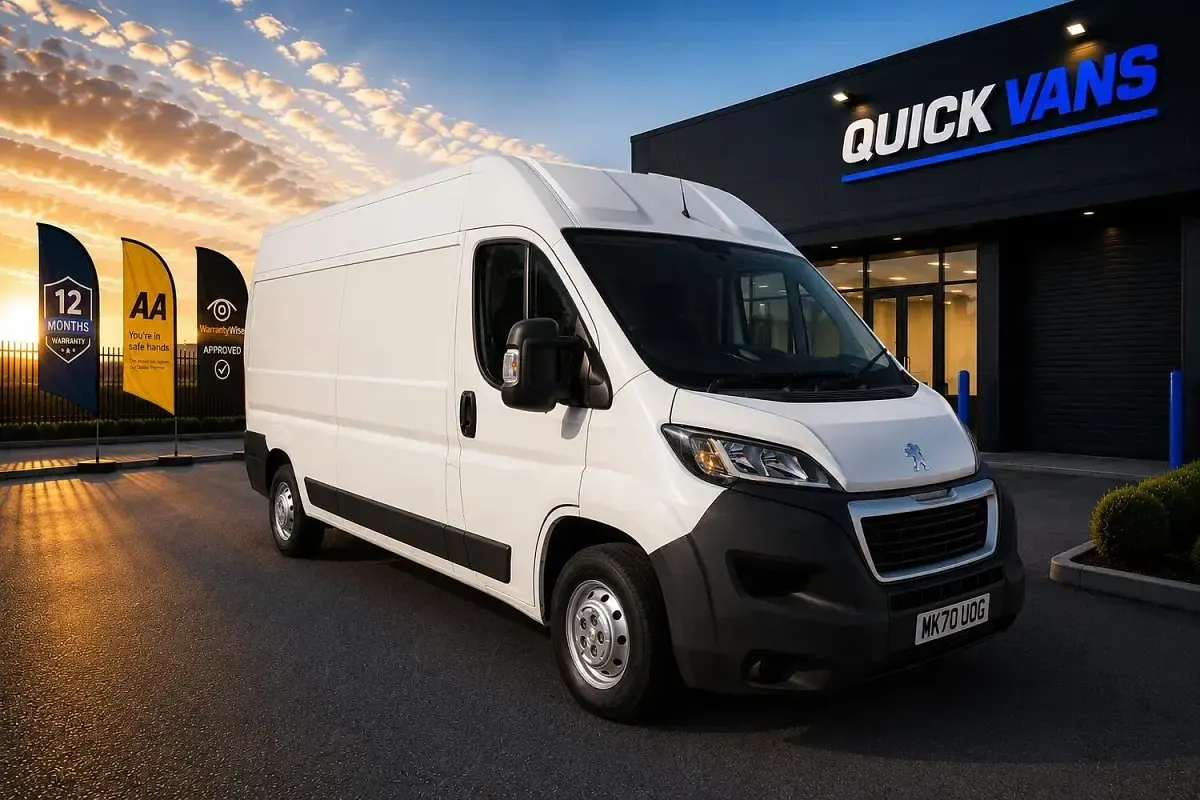 Used Peugeot Boxer 2020 White Van