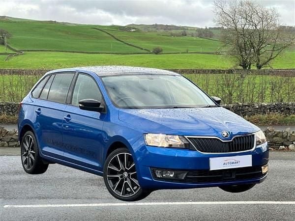 Blue Used 2017 Skoda Rapid Sport Estate | £8,945 (A bit pricey) - Image 1/4