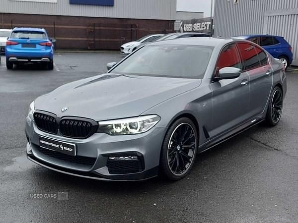 Used BMW 520 M Sport 2017 Blue Sedan