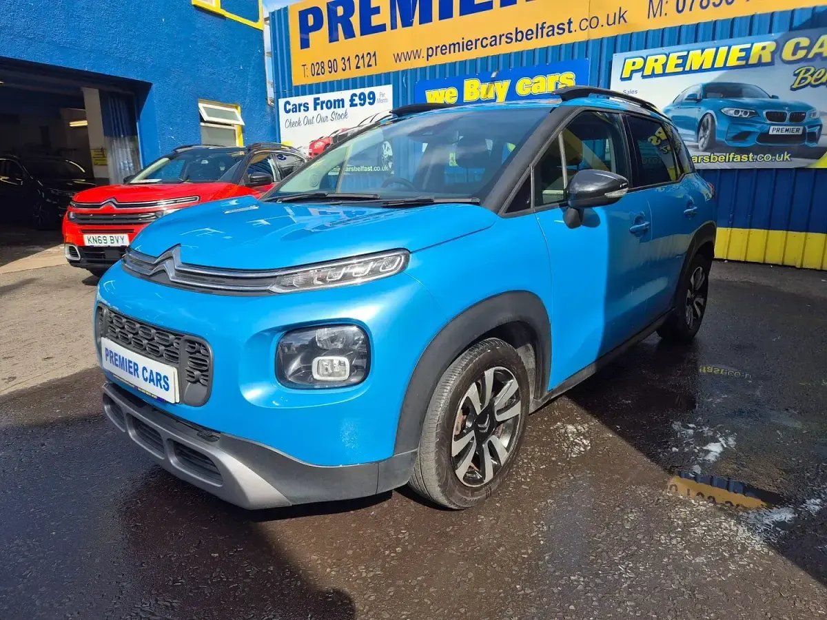 Used Citroën C3 Aircross Feel 80 HP (58 kW) 2019 Blue SUV