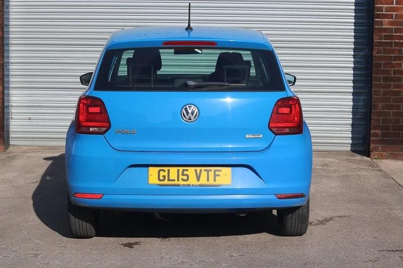 Used VW Polo S 2015 Blue Hatchback