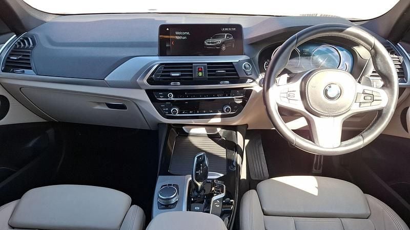 Used BMW X3 M Sport 261 HP (191 kW) 2018 Blue SUV