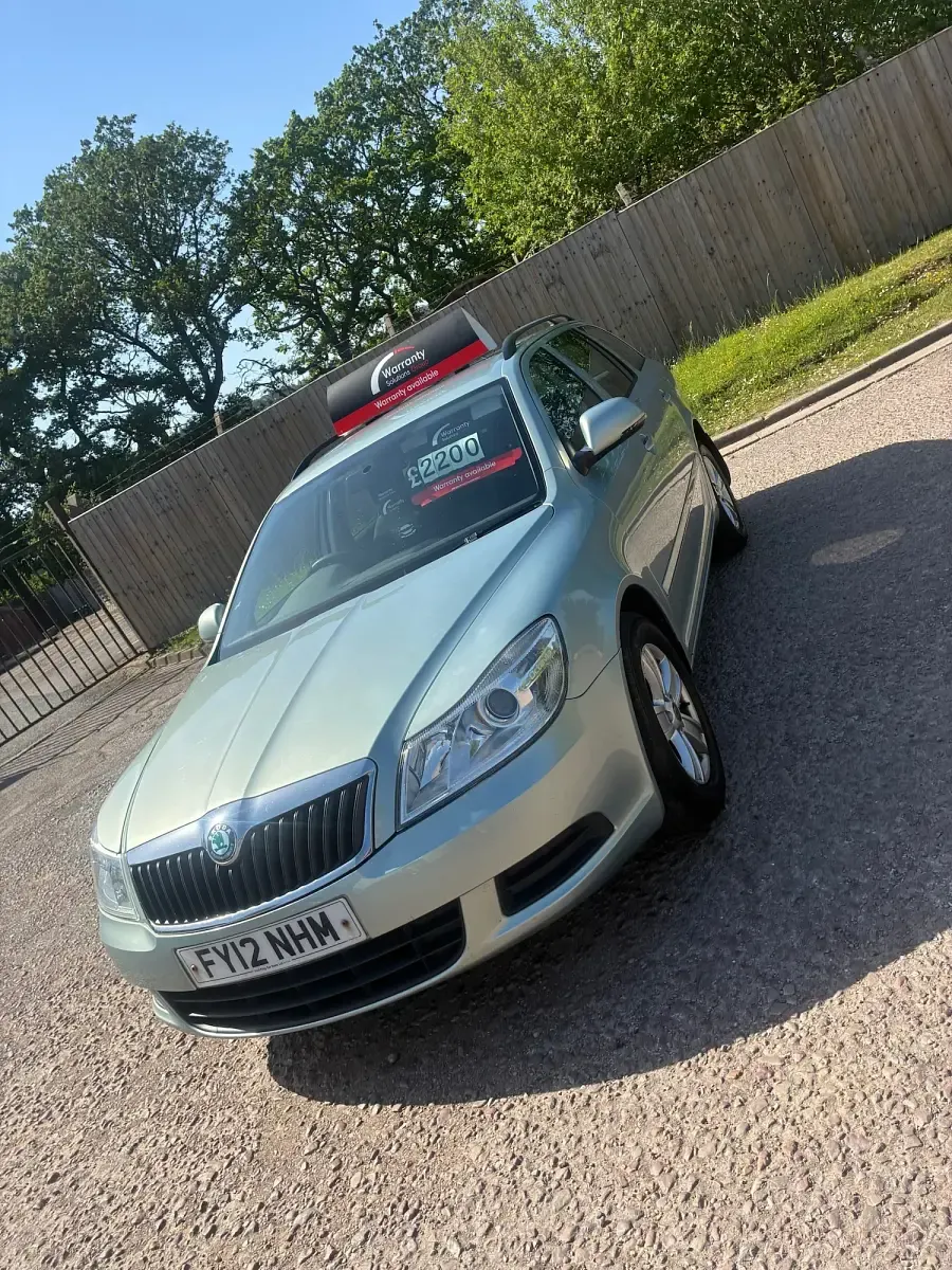 Begagnad Skoda Octavia SE 105 HK (77 kW) 2012 Grön Kombi