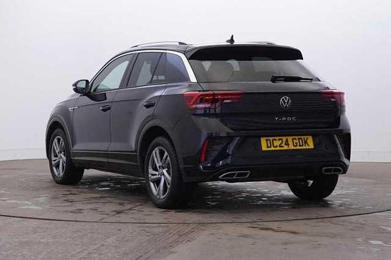 Used VW T-Roc R-line 150 HP (110 kW) 2024 Black SUV