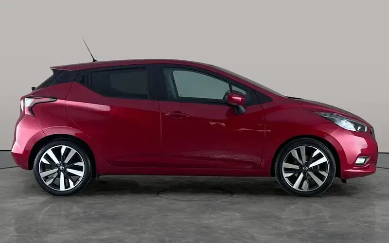 Used Nissan Micra Tekna 92 HP (67 kW) 2021 Red Hatchback