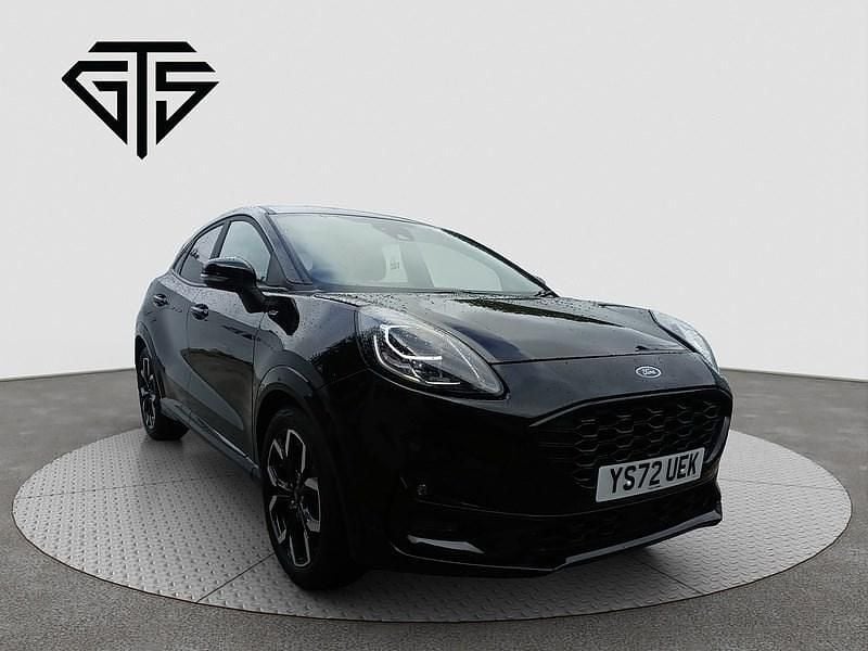 Agate black (premium paint) Used 2022 Ford Puma ST-Line X SUV | £15,795 (Fair price) - Image 1/4