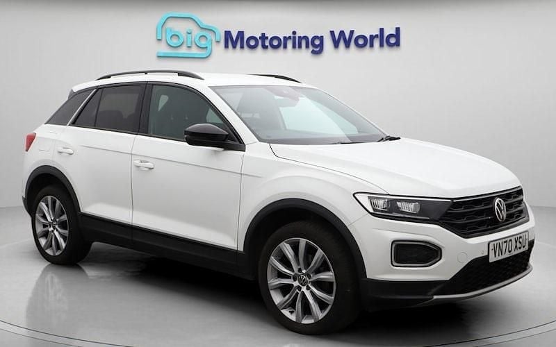 White Used 2020 VW T-Roc Black Edition SUV | £15,900 (Good price) - Image 1/4