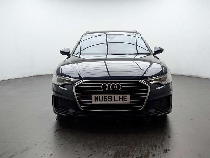 Used Audi A6 S-Line 204 HP (150 kW) 2019 Blue Estate