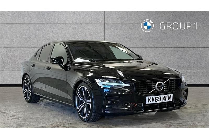 Black Used 2019 Volvo S60 R-Design Sedan | £16,250 (Fair price) - Image 1/4