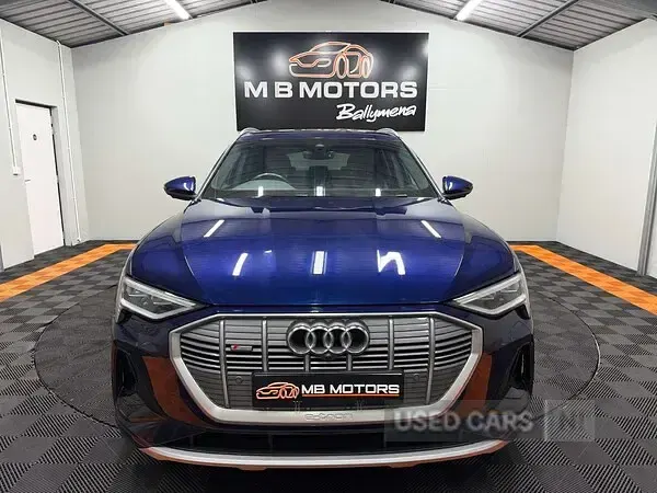 Used Audi e-tron S-Line 230 kW (313 HP) 2021 Blue SUV