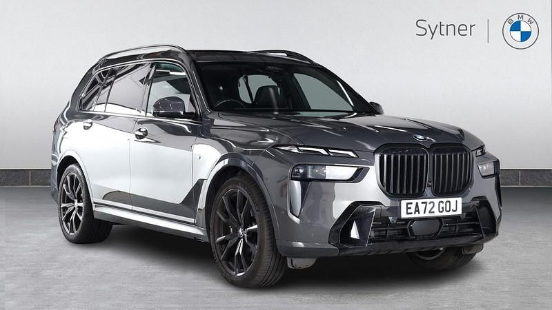 Grey Used 2022 BMW X7 M Sport SUV | £63,000 (A bit pricey) - Image 1/4