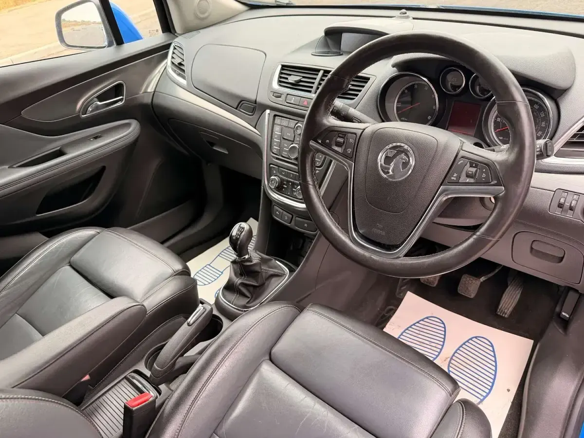 Used Vauxhall Mokka S 136 HP (100 kW) 2016 Blue SUV