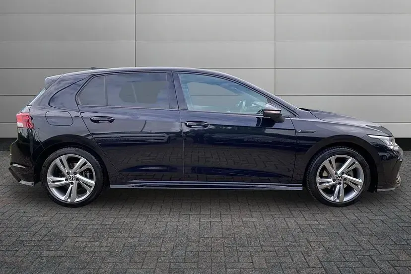 Used VW Golf VIII R-line 150 HP (110 kW) 2021 Black Hatchback