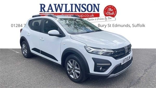 Glacier white Used 2021 Dacia Sandero Stepway Hatchback | £12,995 (Fair price) - Image 1/1