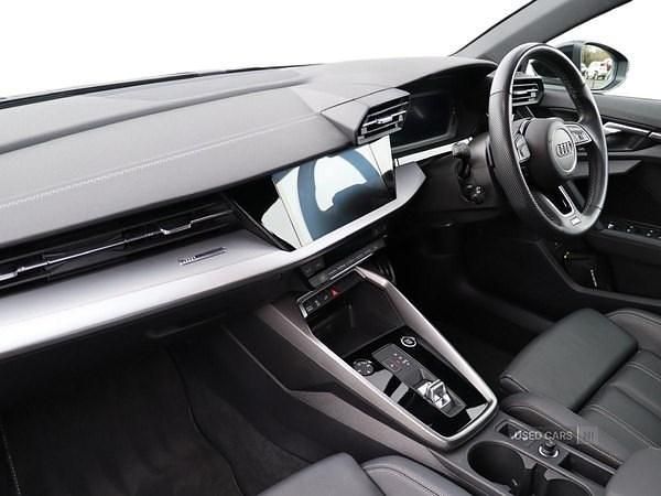Used Audi A3 e-tron S-Line 2024 Black Hatchback