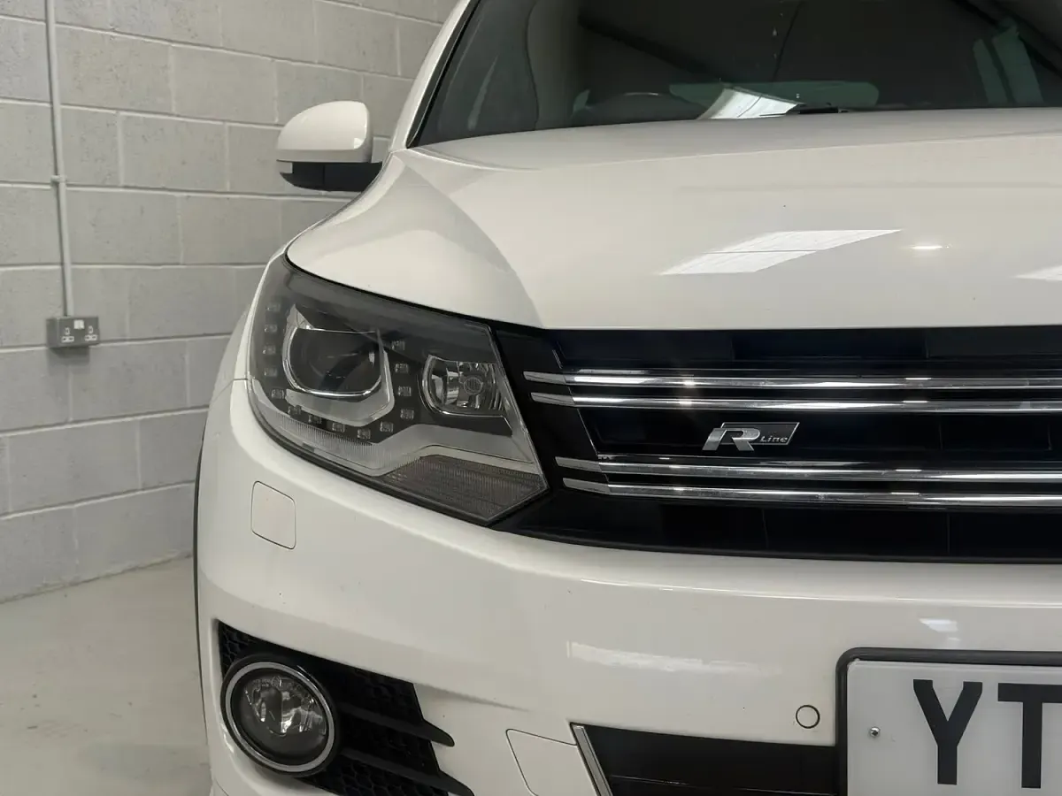 Used VW Tiguan R-line 177 HP (130 kW) 2013 White SUV