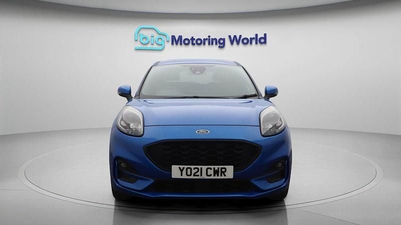 Used Ford Puma ST-Line X 125 HP (91 kW) 2021 Blue Hatchback