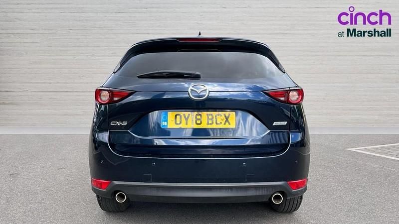 Usado Mazda CX-5 150 HP (110 kW) 2018 Azul SUV