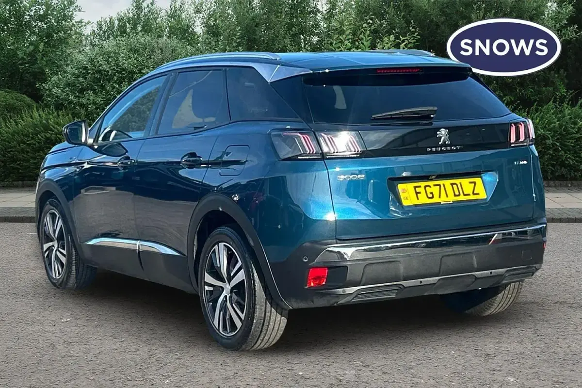 Used Peugeot 3008 Allure Premium 225 HP (165 kW) 2021 Blue SUV