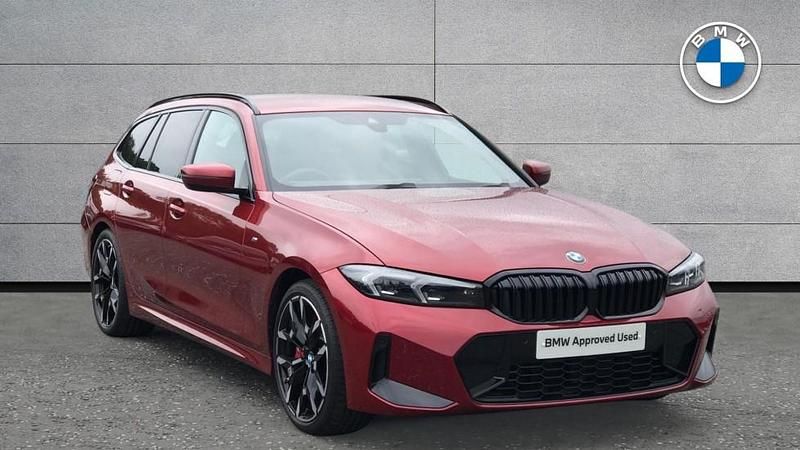 Red Used 2024 BMW 320 M Sport Estate | £33,995 (A bit pricey) - Image 1/4