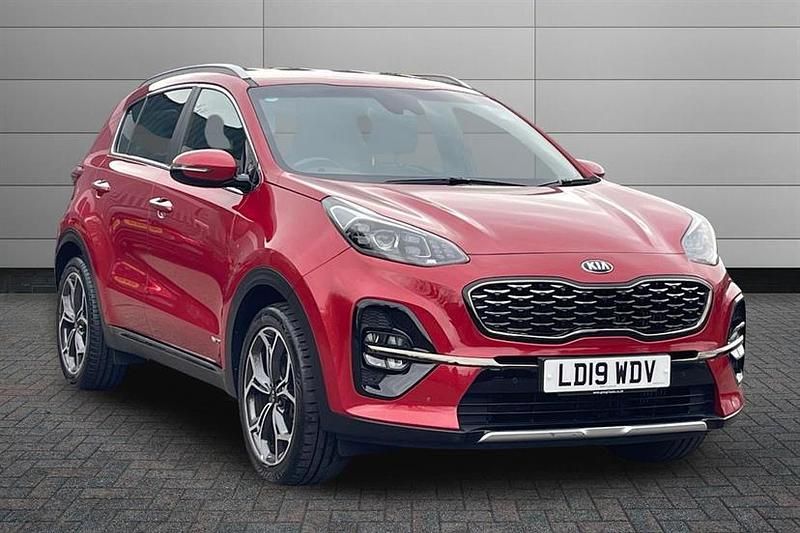 Used Kia Sportage GT-Line 174 HP (127 kW) 2019 Red SUV