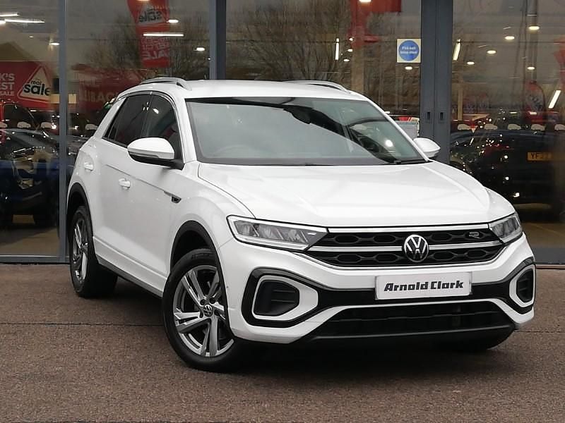 Used VW T-Roc R-line 190 HP (139 kW) 2022 White SUV