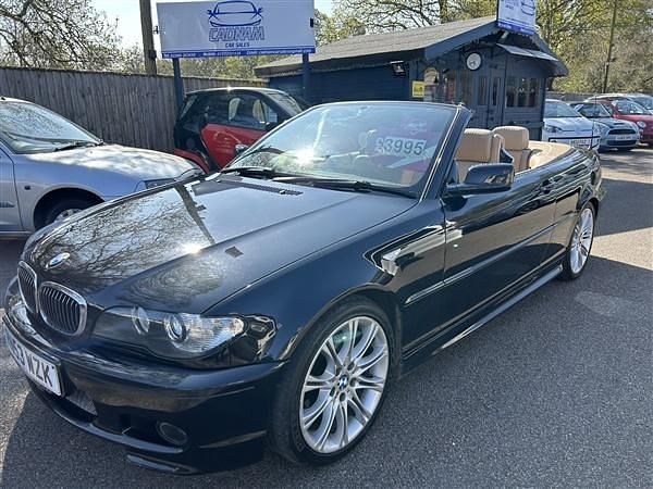 Black Used 2004 BMW 325 Sport Line Cabriolet | £3,995 - Image 1/1