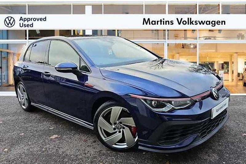 Used VW Golf VII GTI Clubsport 300 HP (220 kW) 2021 Blue Hatchback