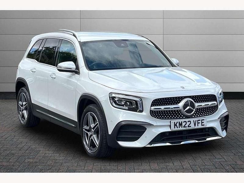 White Used 2022 Mercedes GLB200 AMG Line Premium SUV | £26,999 (Fair price) - Image 1/2