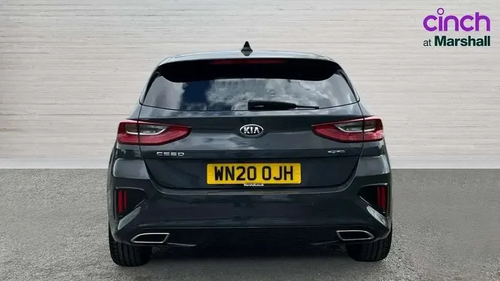 Used Kia Ceed GT-Line 118 HP (86 kW) 2020 Grey Hatchback
