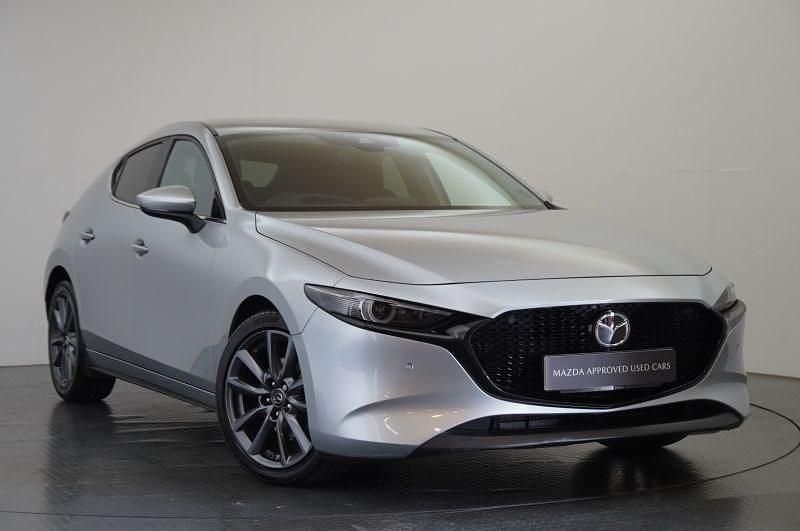 Silver Used 2021 Mazda 3 Inclusive Hatchback | £15,990 (Fair price) - Image 1/3